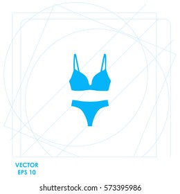 Undies  icon. Vector design.