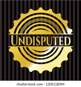 Undisputed shiny badge