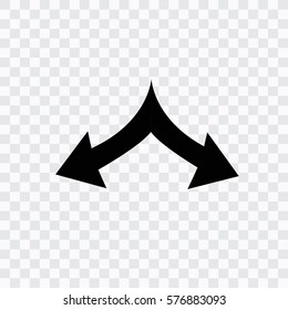 Undo Arrow Icon, Redo Arrow Icon.transparent background