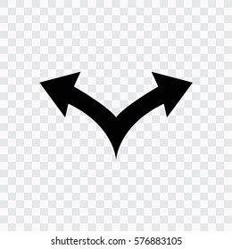 Undo Arrow Icon, Redo Arrow Icon.transparent background