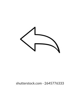 undo, back, left, previous icon