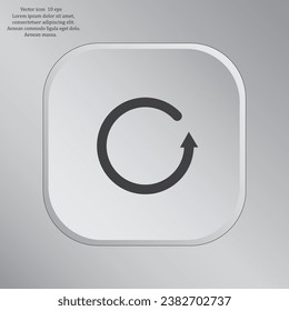 Undo icon, back arrow symbol