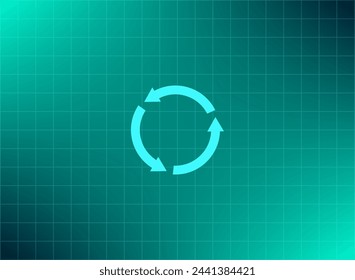 Undo icon, back arrow symbol
