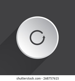 Undo icon, back arrow symbol
