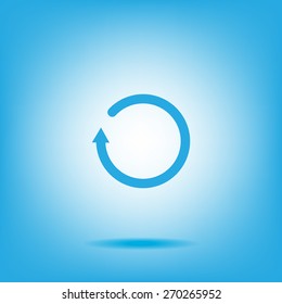 Undo icon, back arrow symbol