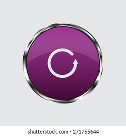 Undo icon, back arrow symbol