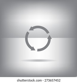 Undo icon, back arrow symbol