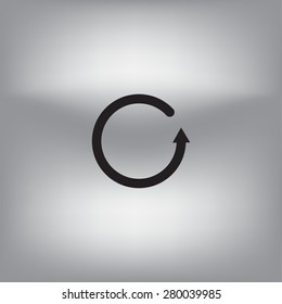 Undo icon, back arrow symbol
