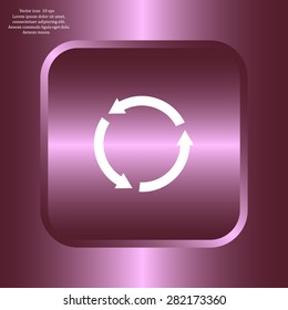 Undo icon, back arrow symbol
