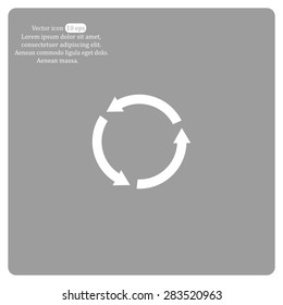 Undo icon, back arrow symbol