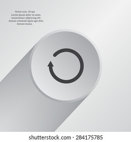 Undo icon, back arrow symbol