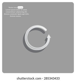Undo icon, back arrow symbol