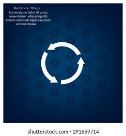 Undo icon, back arrow symbol
