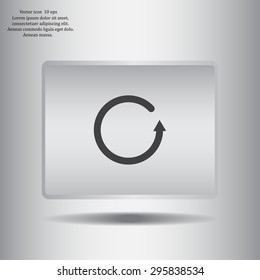 Undo icon, back arrow symbol