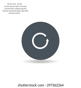 Undo icon, back arrow symbol