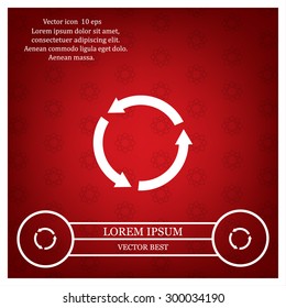 Undo icon, back arrow symbol