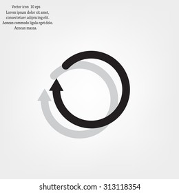 Undo icon, back arrow symbol