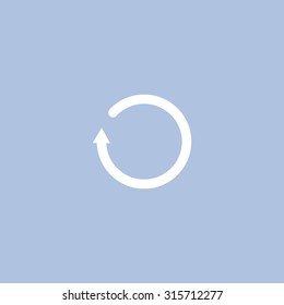 Undo icon, back arrow symbol