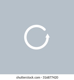 Undo icon, back arrow symbol