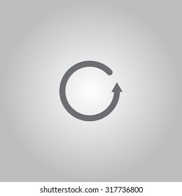 Undo icon, back arrow symbol