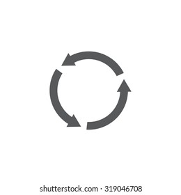 Undo icon, back arrow symbol