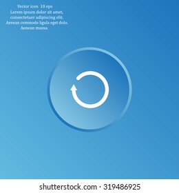 Undo icon, back arrow symbol