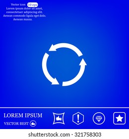 Undo icon, back arrow symbol