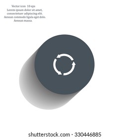 Undo icon, back arrow symbol