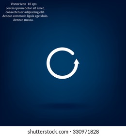 Undo icon, back arrow symbol