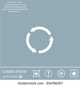 Undo icon, back arrow symbol