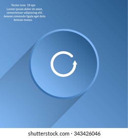 Undo icon, back arrow symbol