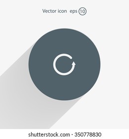 Undo icon, back arrow symbol