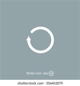 Undo icon, back arrow symbol