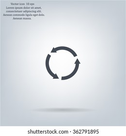 Undo icon, back arrow symbol
