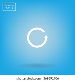 Undo icon, back arrow symbol