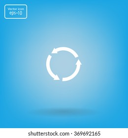 Undo icon, back arrow symbol