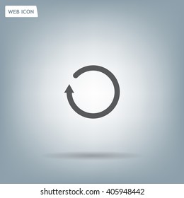 Undo icon, back arrow symbol