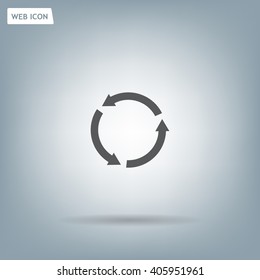 Undo icon, back arrow symbol