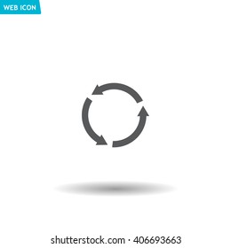 Undo icon, back arrow symbol