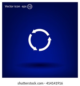 Undo icon, back arrow symbol