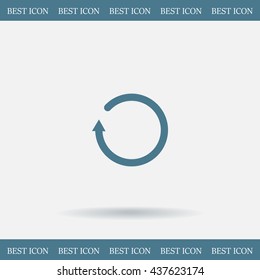 Undo icon, back arrow symbol