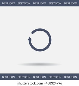 Undo icon, back arrow symbol