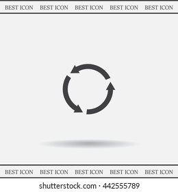 Undo icon, back arrow symbol