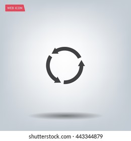 Undo icon, back arrow symbol