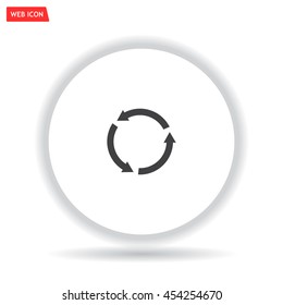Undo icon, back arrow symbol