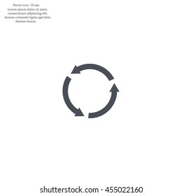 Undo icon, back arrow symbol