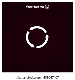 Undo icon, back arrow symbol