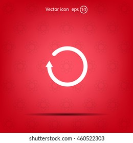 Undo icon, back arrow symbol