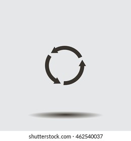 Undo icon, back arrow symbol