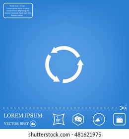 Undo icon, back arrow symbol